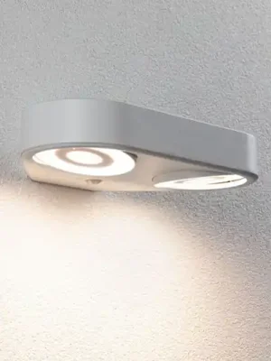 Super Cena Paulmann LED senzorové venkovní nástěnné svítidlo Silma bílé 2 světla IP44