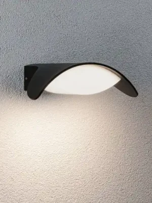 Hit Sezóny Paulmann LED venkovní nástěnné svítidlo Mesana, antracit 24 cm hliník IP44