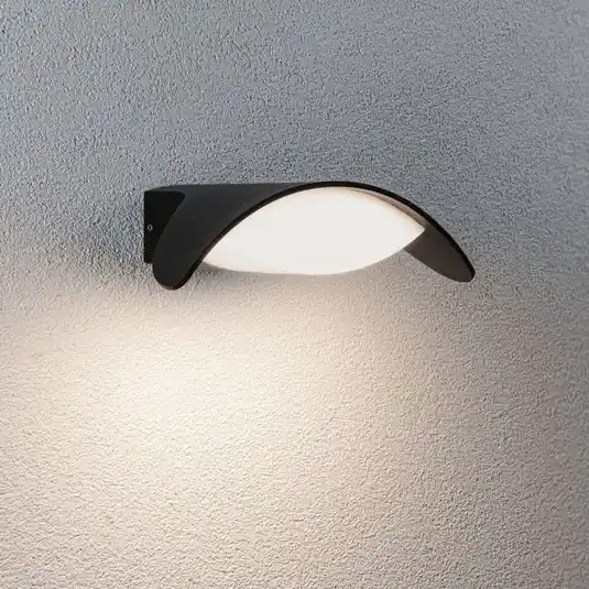 Hit Sezóny Paulmann LED venkovní nástěnné svítidlo Mesana, antracit 24 cm hliník IP44