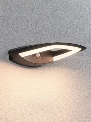 Cenově Výhodný Senzorové venkovní nástěnné svítidlo Paulmann LED Akena, 3 000 K, antracitová