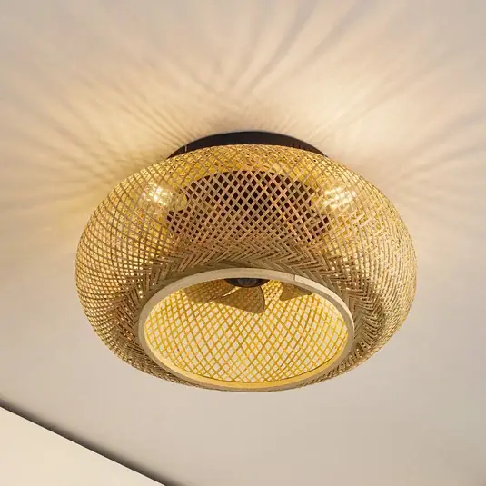 Super Cena Lucande stropní ventilátor s osvětlením Cordie, DC, tichý, Ø 53 cm