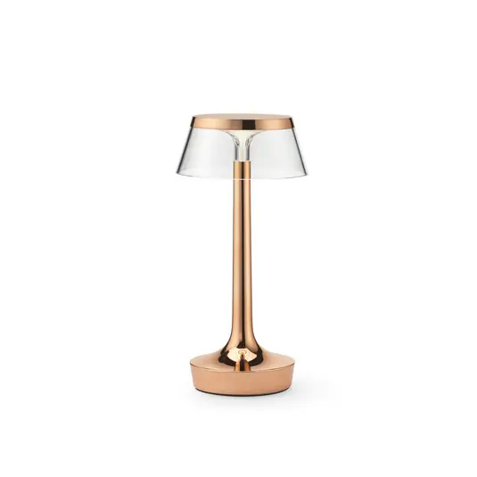 Výhodná Nabídka LED stolní lampa Flos Bon jour unplugged, měděná