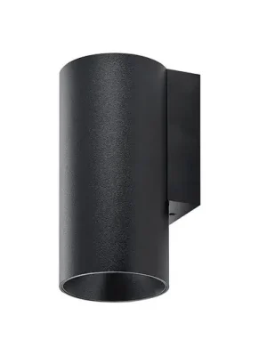 Cenová Bomba Nástěnné světlo CAN, černé, 1 světlo, výška 13 cm, kov, GU10