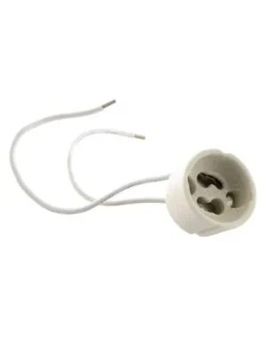 Přímo Od Výrobce GU10, keramická, bílá, kabel 15 cm, max. 35 W