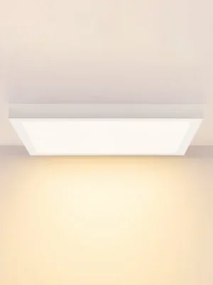 Sleva LED panel PRO OFFICE SANO, 63 x 63 cm, stmívatelné, bílý, kovový CCT