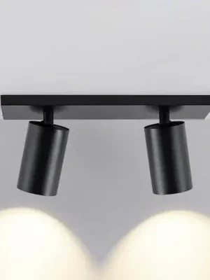 Objednat Nyní Stropní bodové osvětlení CAN TILT, černé, 31 x 9 cm, 2 světla, kovové GU10