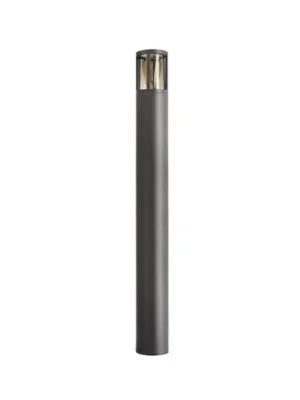 Osvětlení cesty Facado II, výška 100 cm, šedá/kouřová, Ø 11 cm IP65 Koupit Online
