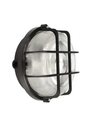 Svítidlo odolné proti vlhkosti Sotano Retro černé Ø 18 cm plast IP44 Speciální Cena
