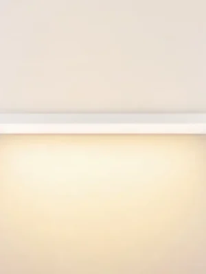 LED panel PRO OFFICE SANO, 123 x 33 cm, stmívatelné, bílý kov CCT Tovární Cena