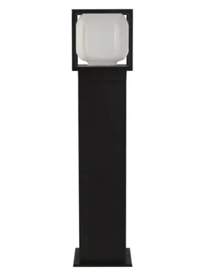Aténské LED osvětlení cesty, IP54, černé, výška 65 cm, kovové Sleva