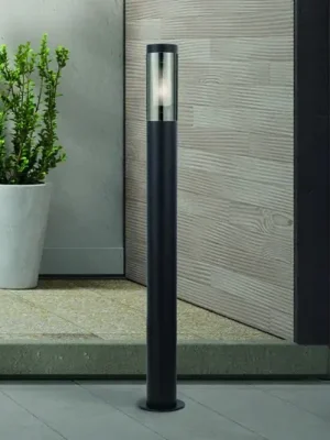Objednat Nyní Osvětlení cesty Batton, IP44, černé, výška 90 cm, kovové