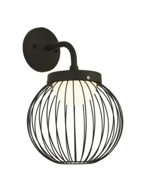 Venkovní nástěnné svítidlo LED X Cabin, IP44, černé, kovové Kup Teď