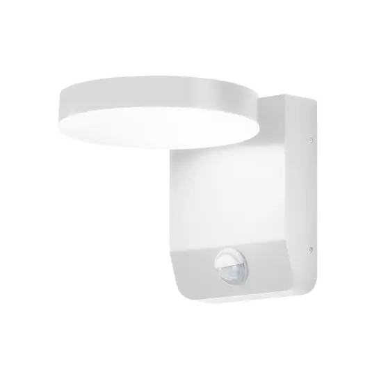 Nástěnné světlo LED 9113, senzor, bílé, šířka 16 cm, CCT, IP54 Oblíbený
