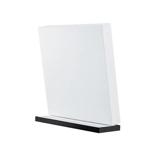 Nástěnné světlo Stilnovo LED Inbilico, černé, výška 25 cm Oblíbený