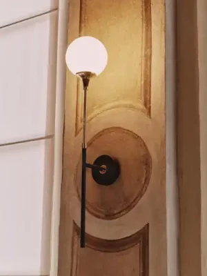 Must-Have Nástěnné světlo Stilnovo Galassia, šířka 14 cm, zlatá barva