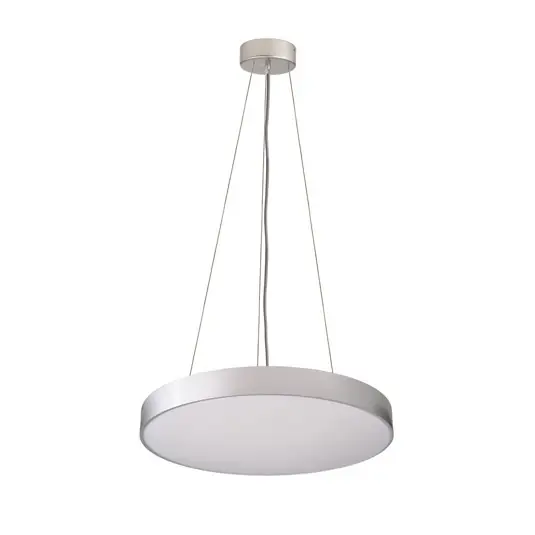 Závěsné světlo Menkar LED, stříbrná barva, Ø 60 cm, CCT, nahoru/dolů Cenová Bomba