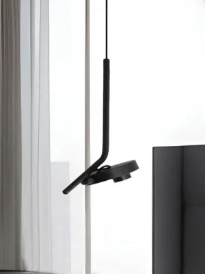 Pouze Dnes Závěsné světlo LED Factory, černé, Ø 15 cm, kov