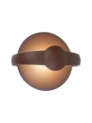 Venkovní nástěnné svítidlo Mayorka, rezavě hnědé, šířka 22 cm, IP65 Nejlepší Volba