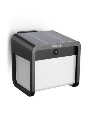 Vrácení Zdarma Philips LED solární venkovní nástěnné svítidlo Ezra UE, plast, IP44