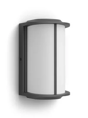 Nejlepší Cena Philips LED venkovní nástěnné svítidlo Reese UE, antracit, hliník, IP44