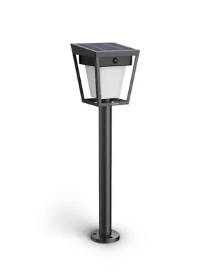 Philips LED solární lampa s hrotem Nissa UE, plast, IP44 Pouze Dnes
