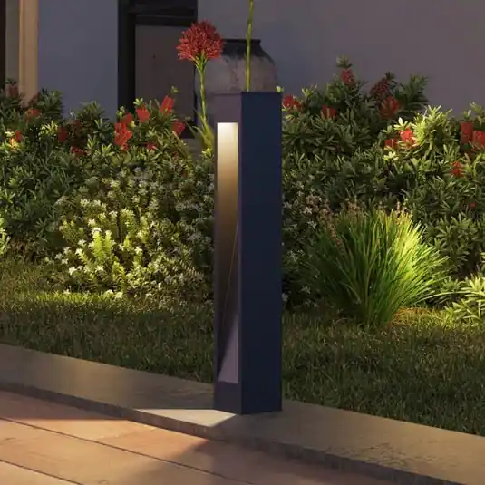 Calex Solární LED osvětlení cesty Ivrea, černé, hliník, IP67 Ihned K Objednání
