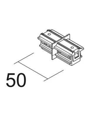 Levný Ivela spojka SQUARE 48 V, černá, vodivá